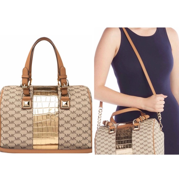 Michael Kors Handbags - 💝Michael Kors Grayson medium Satchel 💝